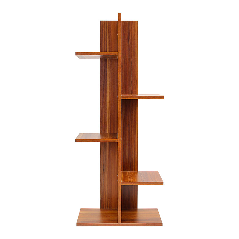 Ebern Designs Kailani Geometric Bookcase & Reviews Wayfair